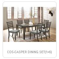 COS-CASPER DINING SET(1+6)